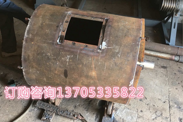 100公斤小型球磨機焊接